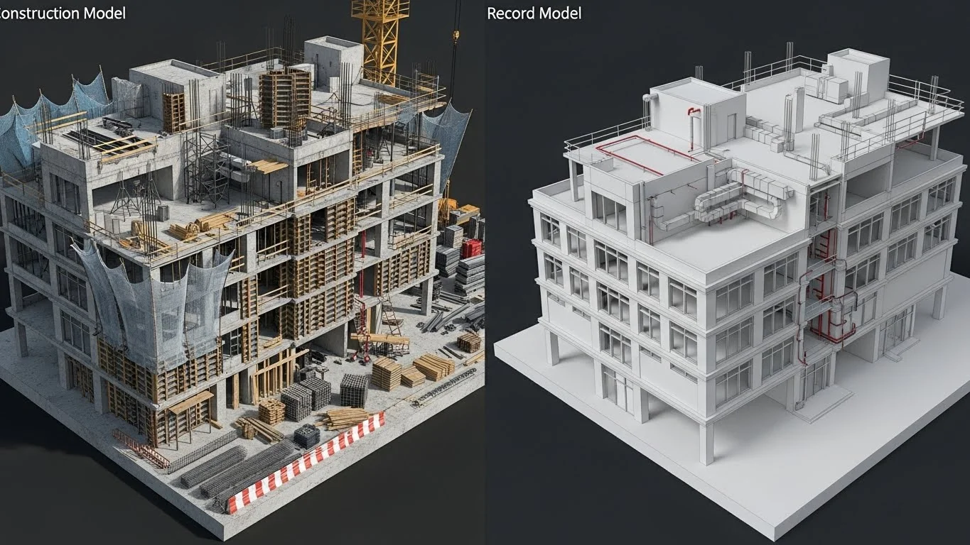 Comparison of Heavy Construction Model vs Clean Record Model