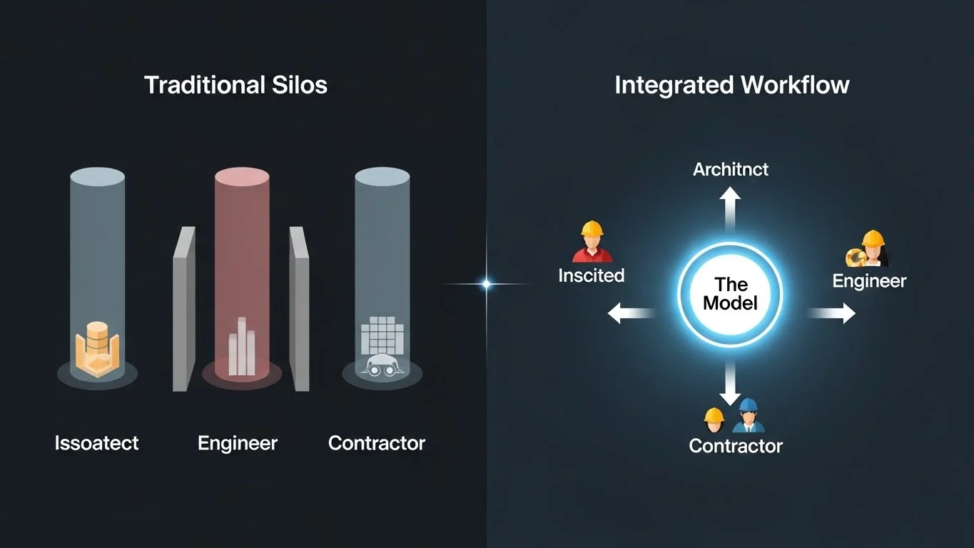 Silos vs. Integrated Workflow Diagram