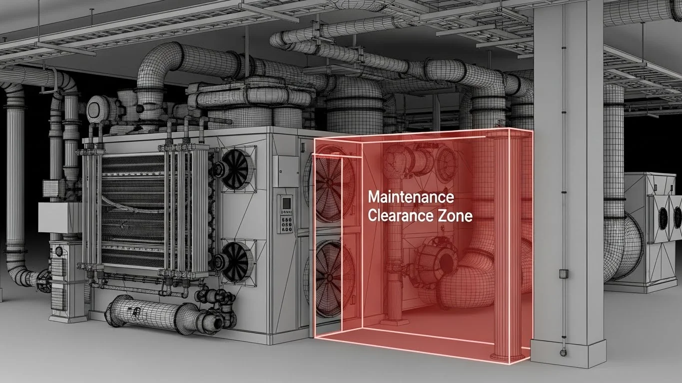 Clearance Zone Modeling for Maintenance